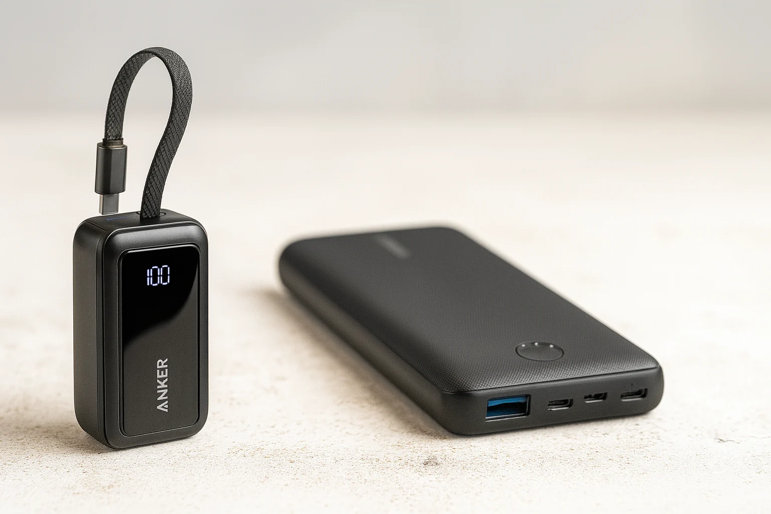 Compact Anker portable charger – top-rated tech gift under $50