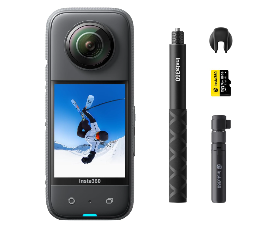 Insta360 X3 best action camera offering 360 degree video capture and creative flexibility