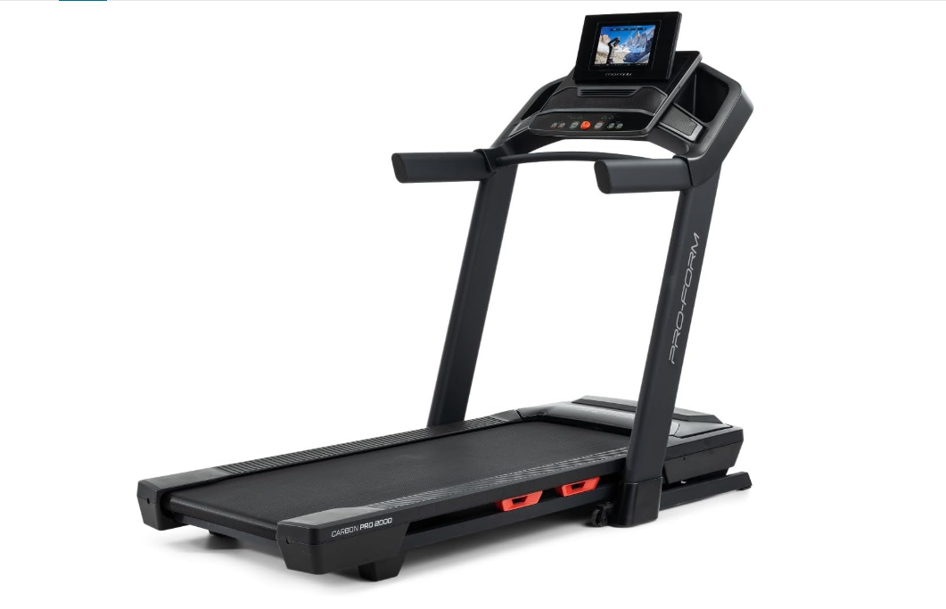 Best treadmill for home gym setup with foldable design and smart display
