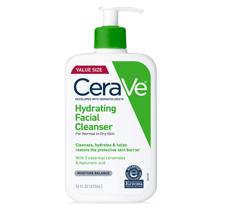 Best female beauty products hydrating facial cleanser