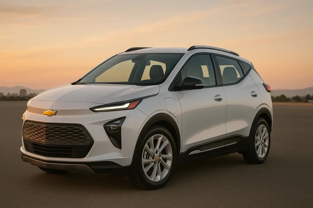 Chevrolet Bolt EUV compact electric SUV with bold styling