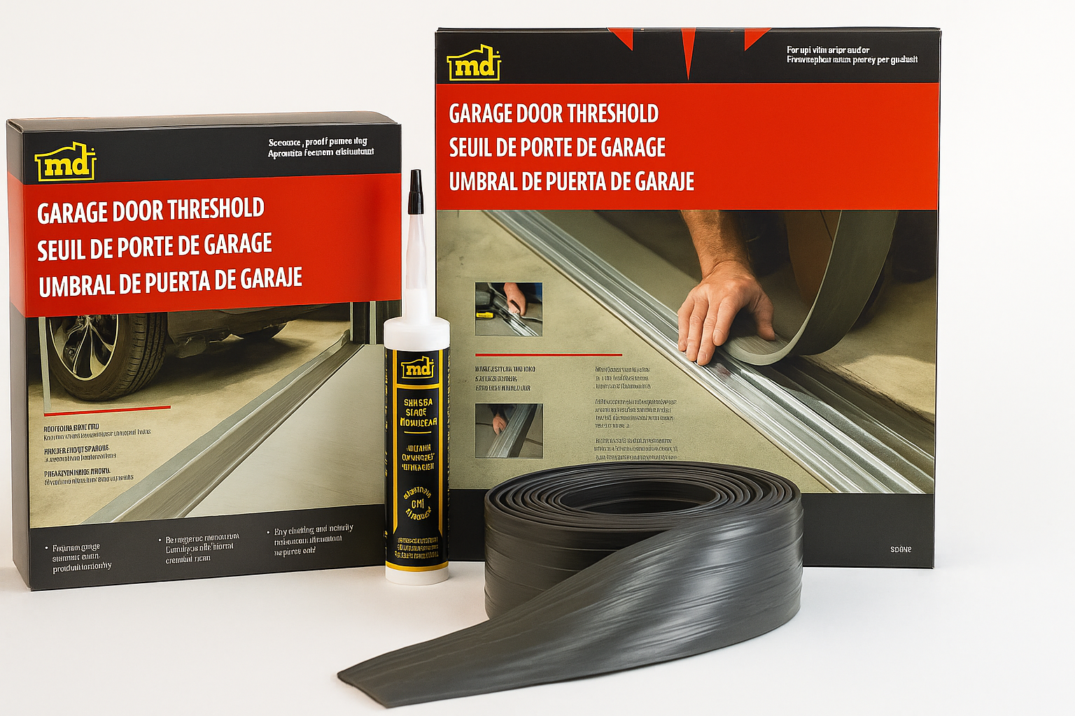 DIY Home Maintenance M-D Building Products Garage Door Bottom Seal