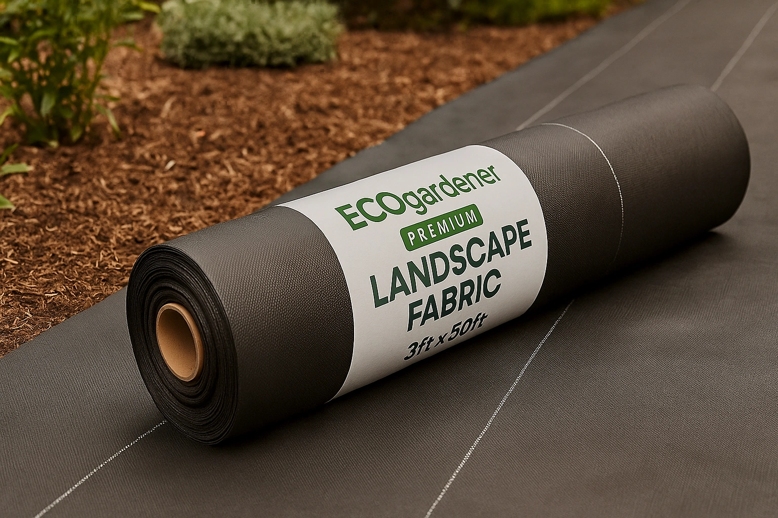ECOgardener Premium 5oz Landscape Fabric (3ft x 50ft)