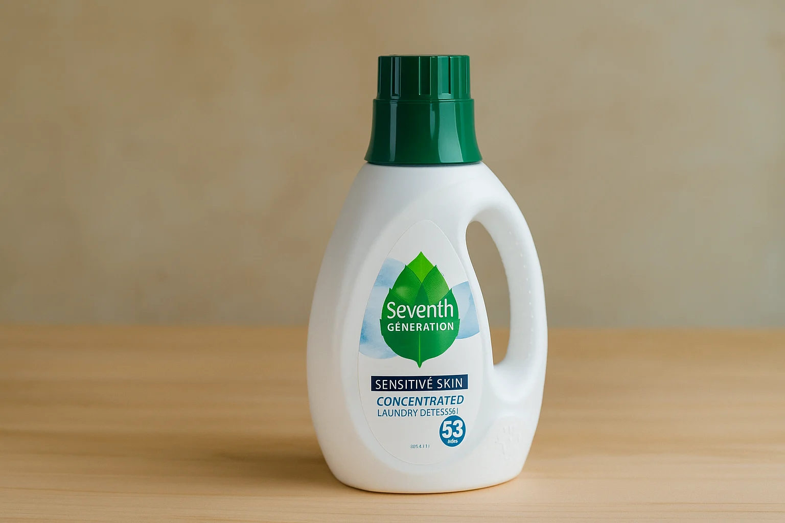 Fragrance-free baby laundry detergent by Seventh Generation for sensitive skin