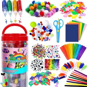 FunzBo Arts and Crafts Supplies for Kids