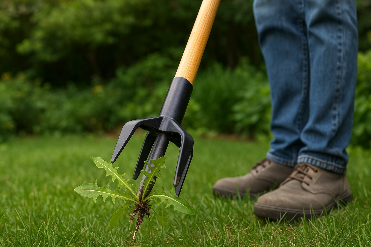 Grampa's Weeder – Stand-Up Weed Puller Tool