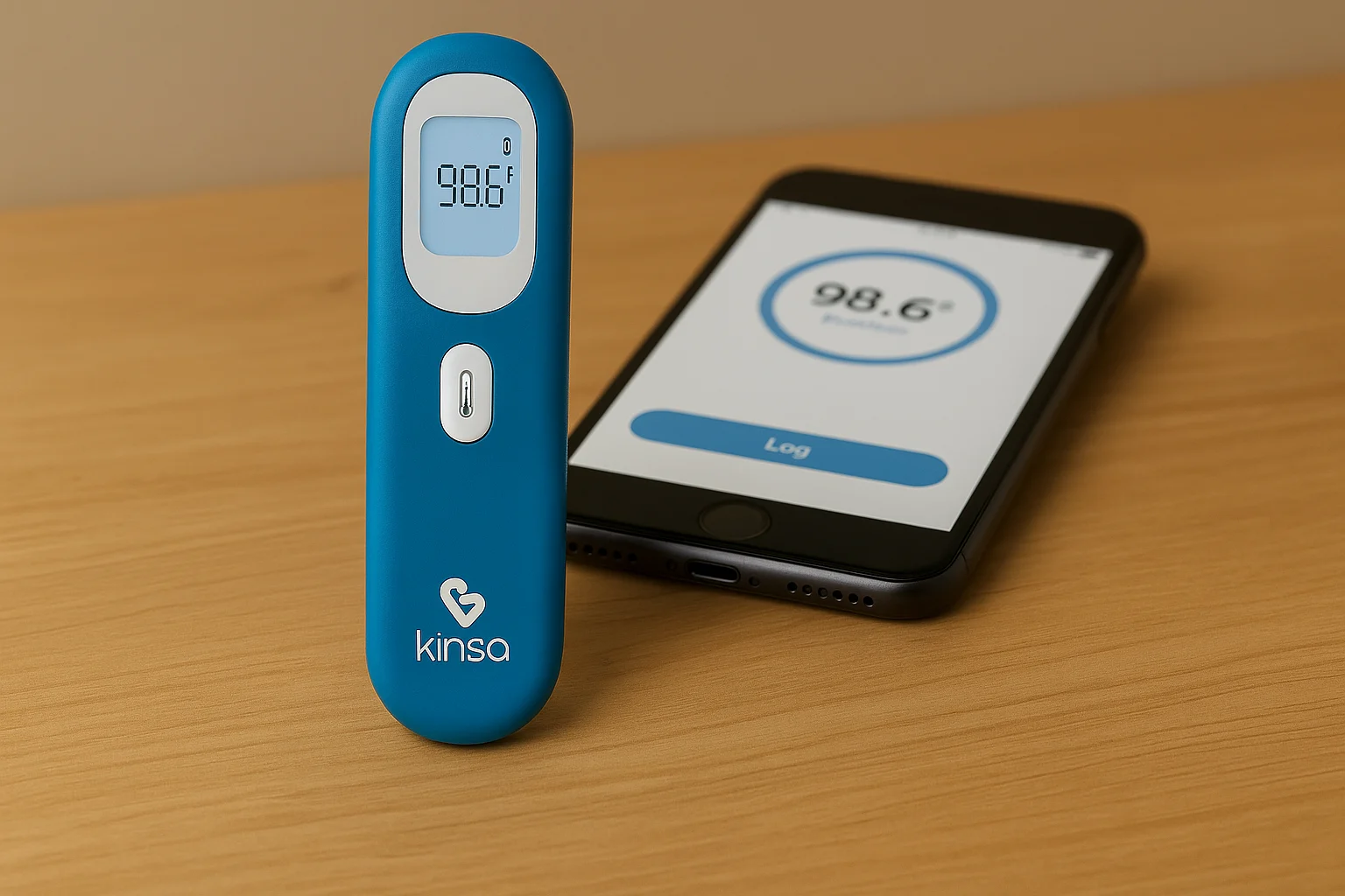 Smart Thermometer with App – Kinsa Digital Health Tracker