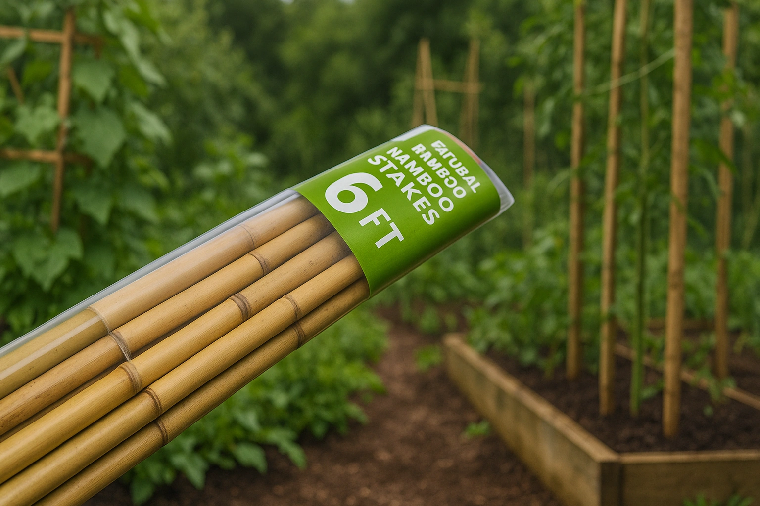 Mininfa Natural Bamboo Stakes (6 Feet)