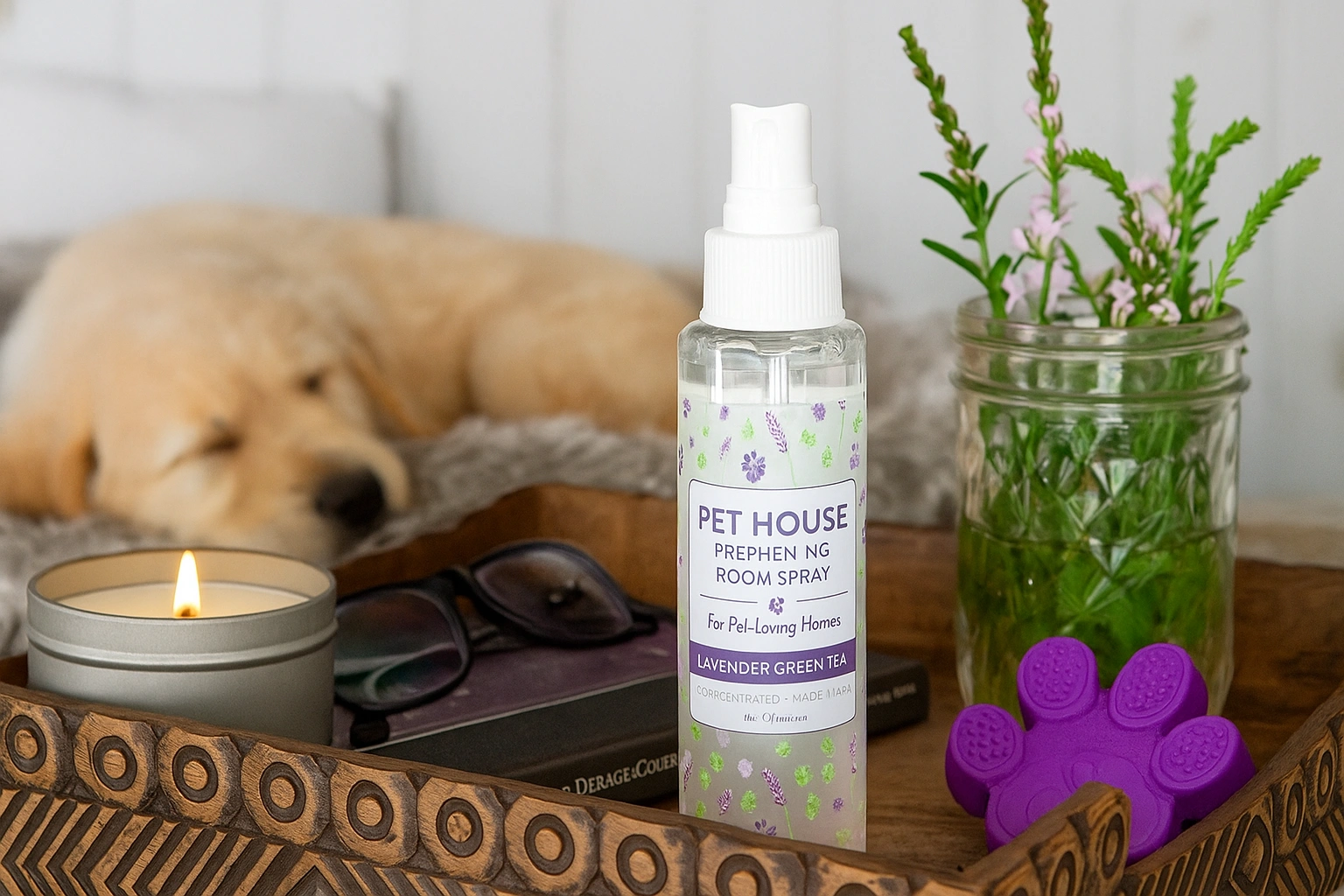 One Fur All Room Spray – Lavender Green Tea