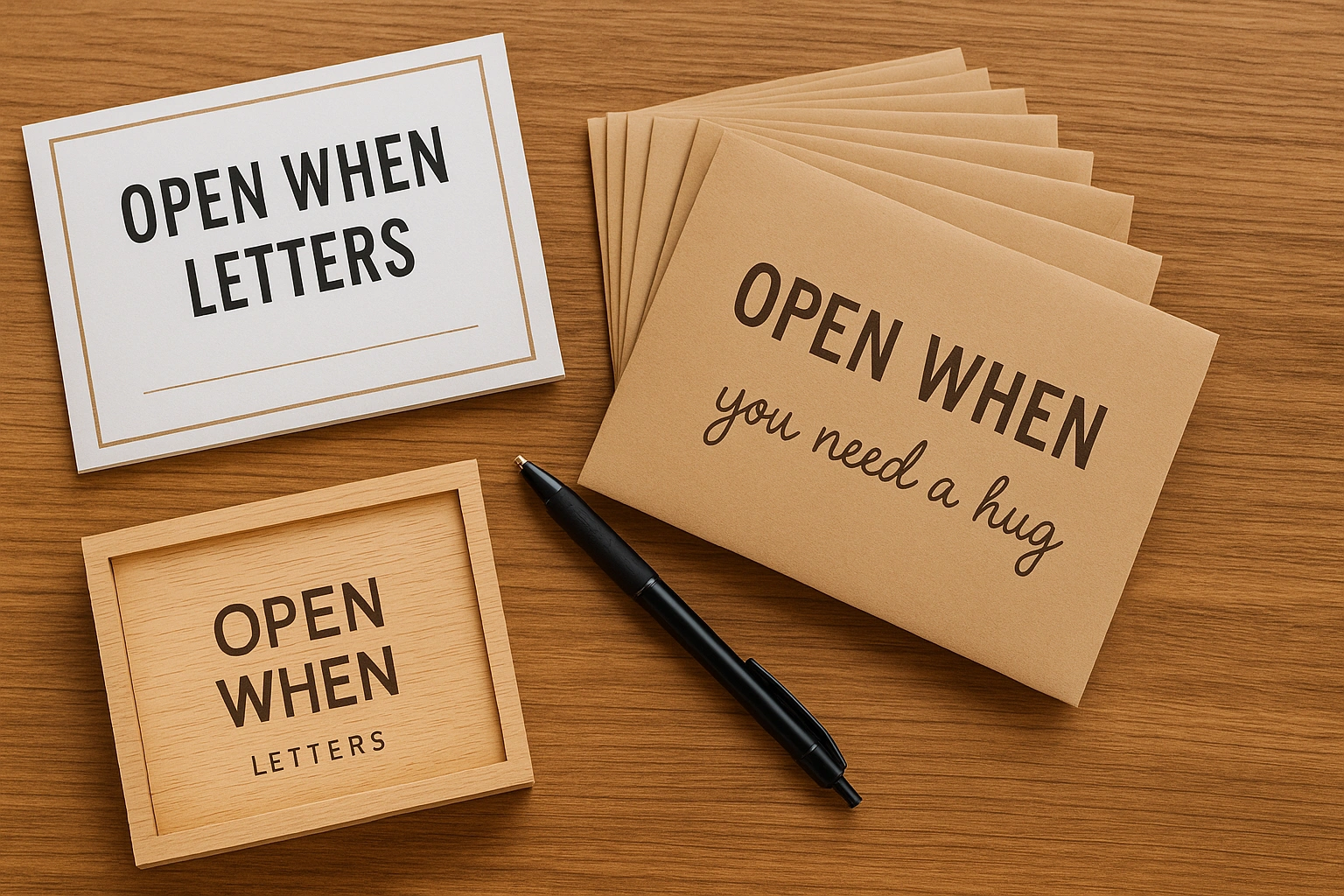 “Open When” Letters – Best Gifts for Girlfriend That Come from the Heart