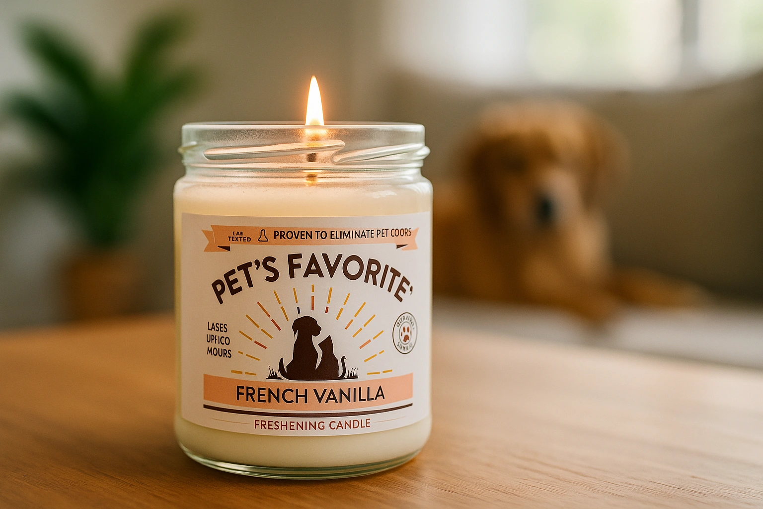 Pet’s Favorite French Vanilla Candle