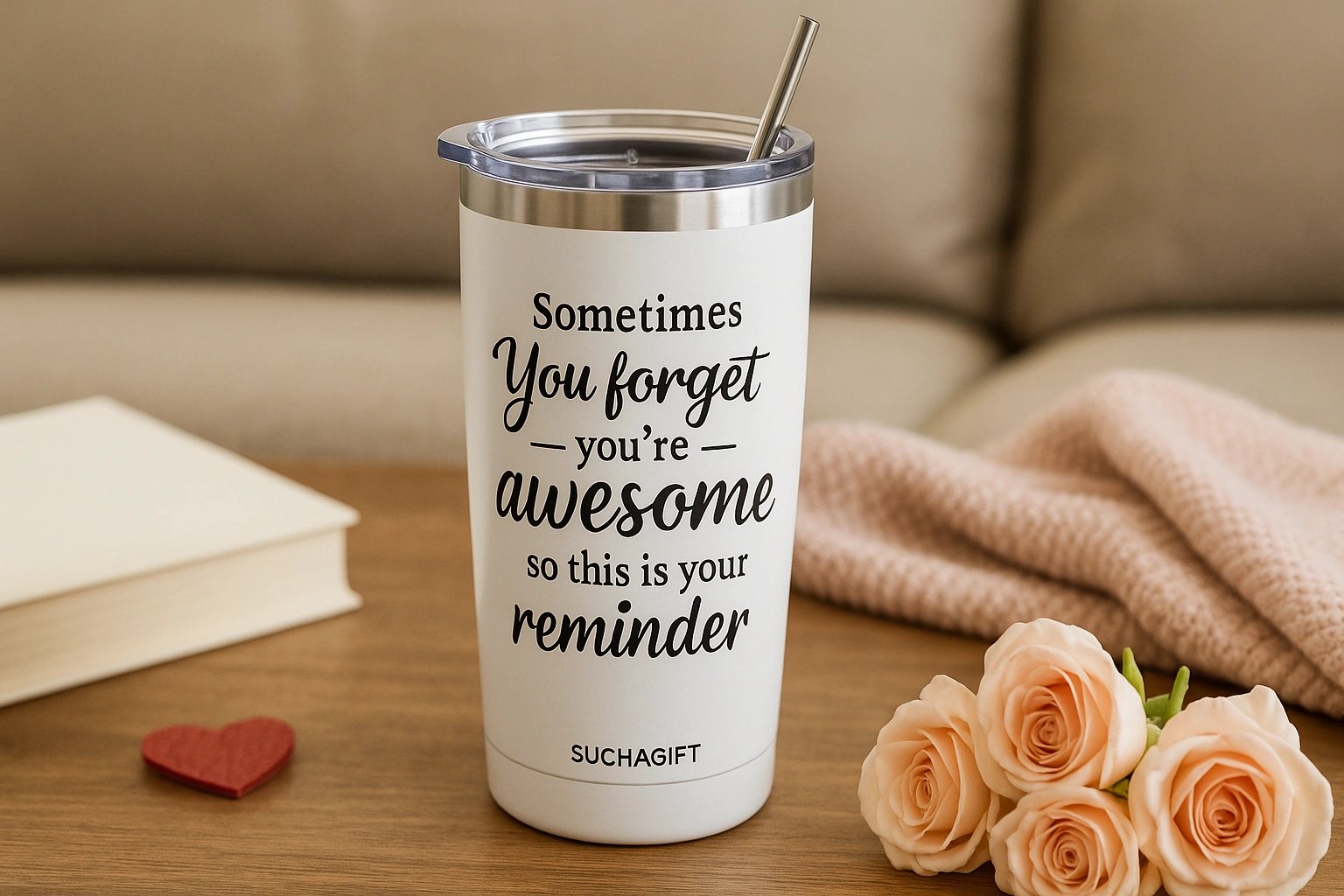 SUCHAGIFT Tumbler – Who’s Always On the Go