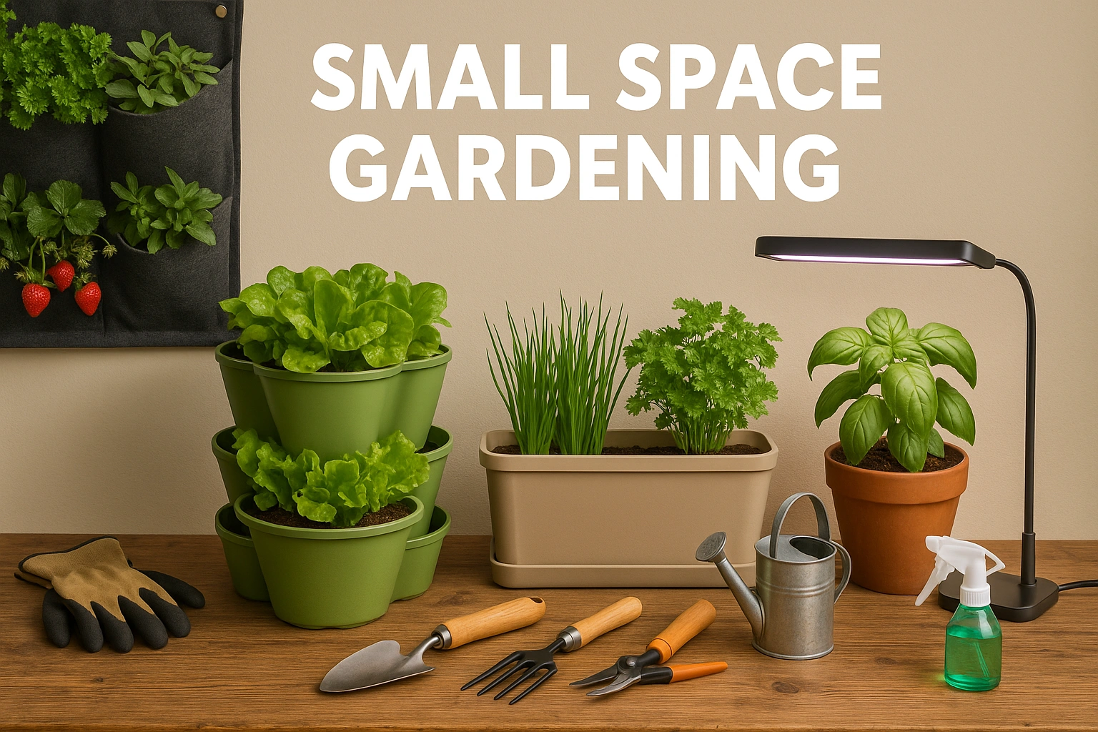 Small Space Gardening: How to Start Growing Anywhere
