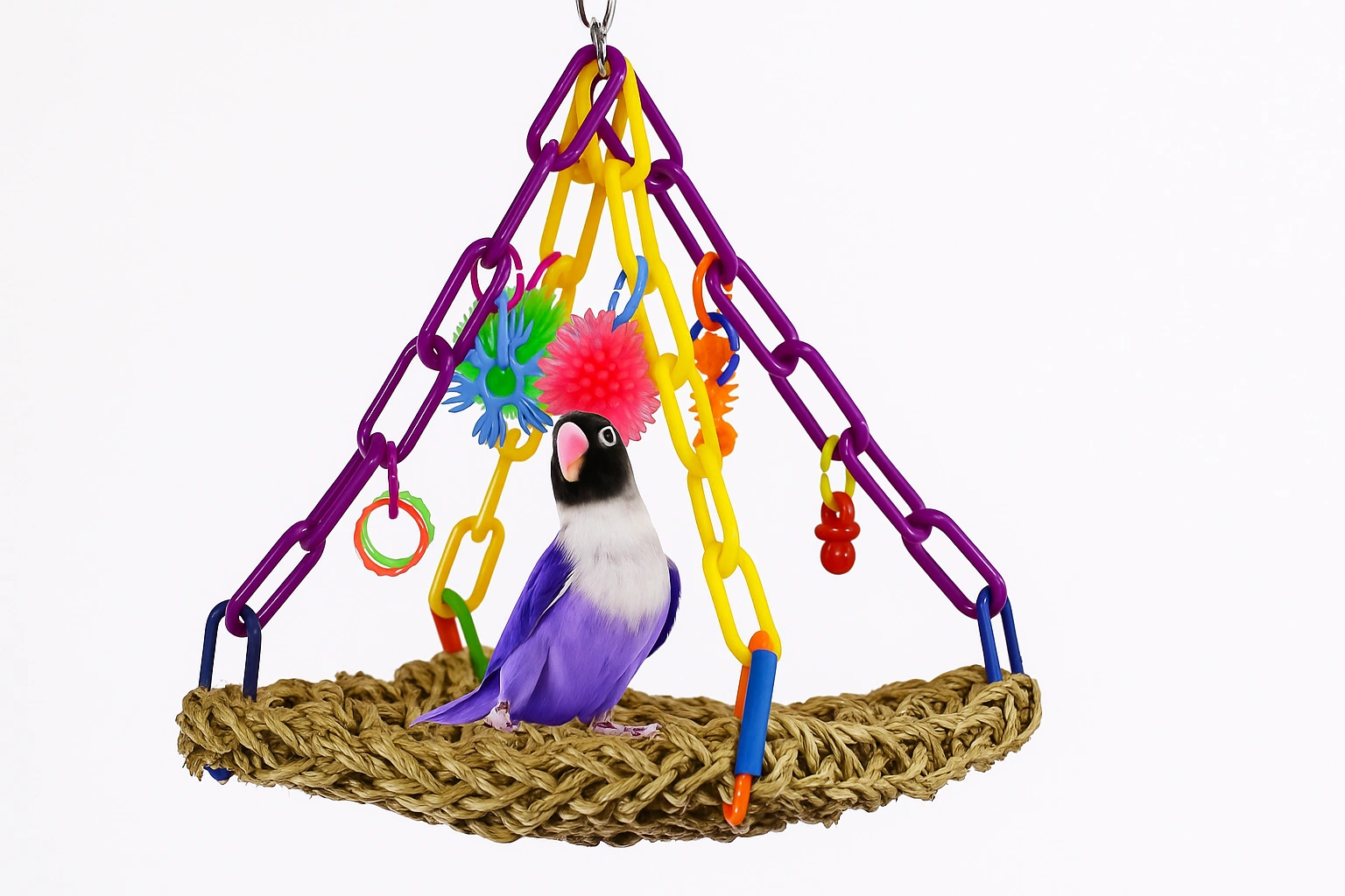Super Bird Creations Mini Flying Trapeze Bird Toy