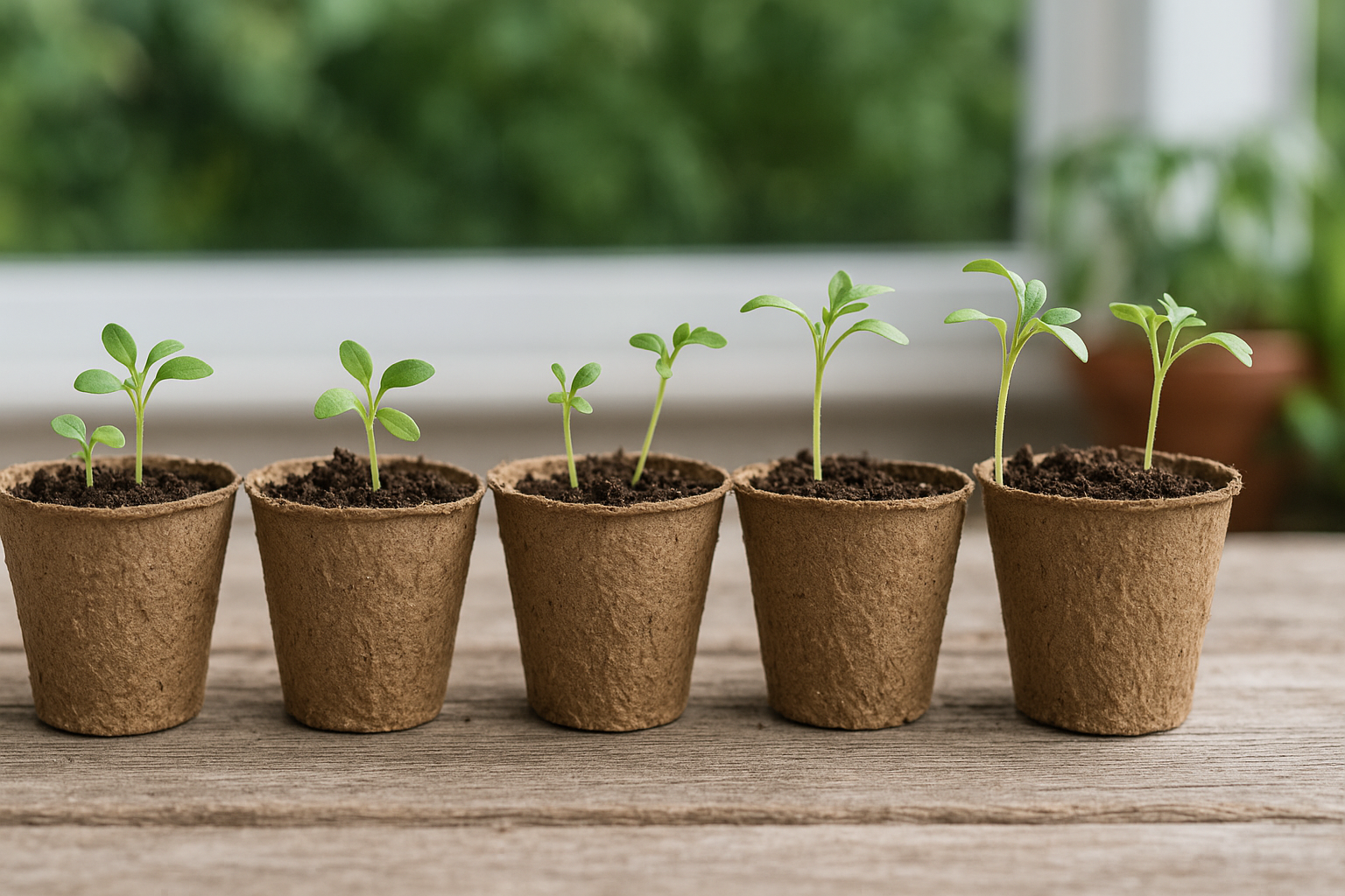 Window Garden Biodegradable Seed Starter Kit (5 Pack)