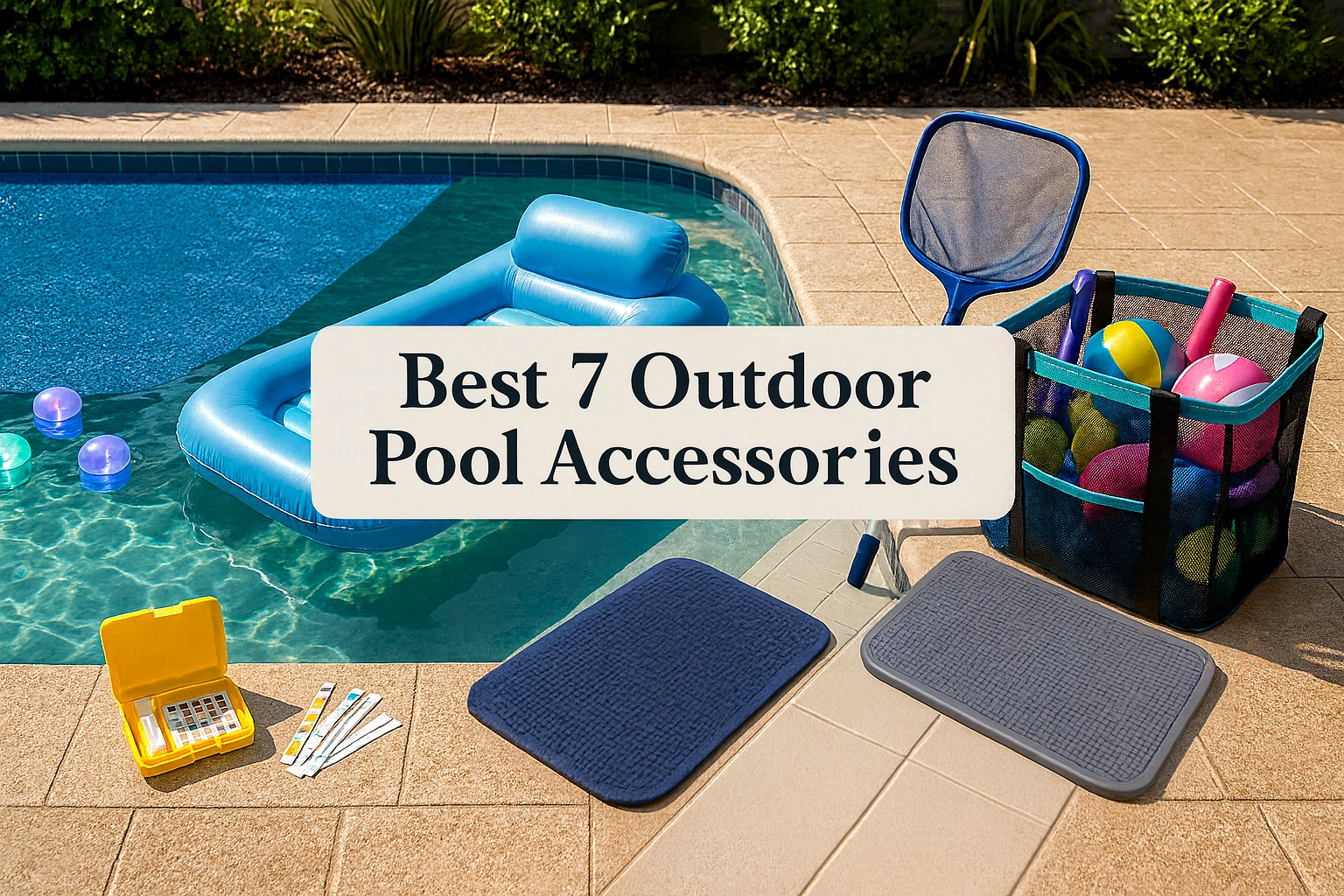 Best 7 Outdoor Pool Accessories for a Perfect Summer