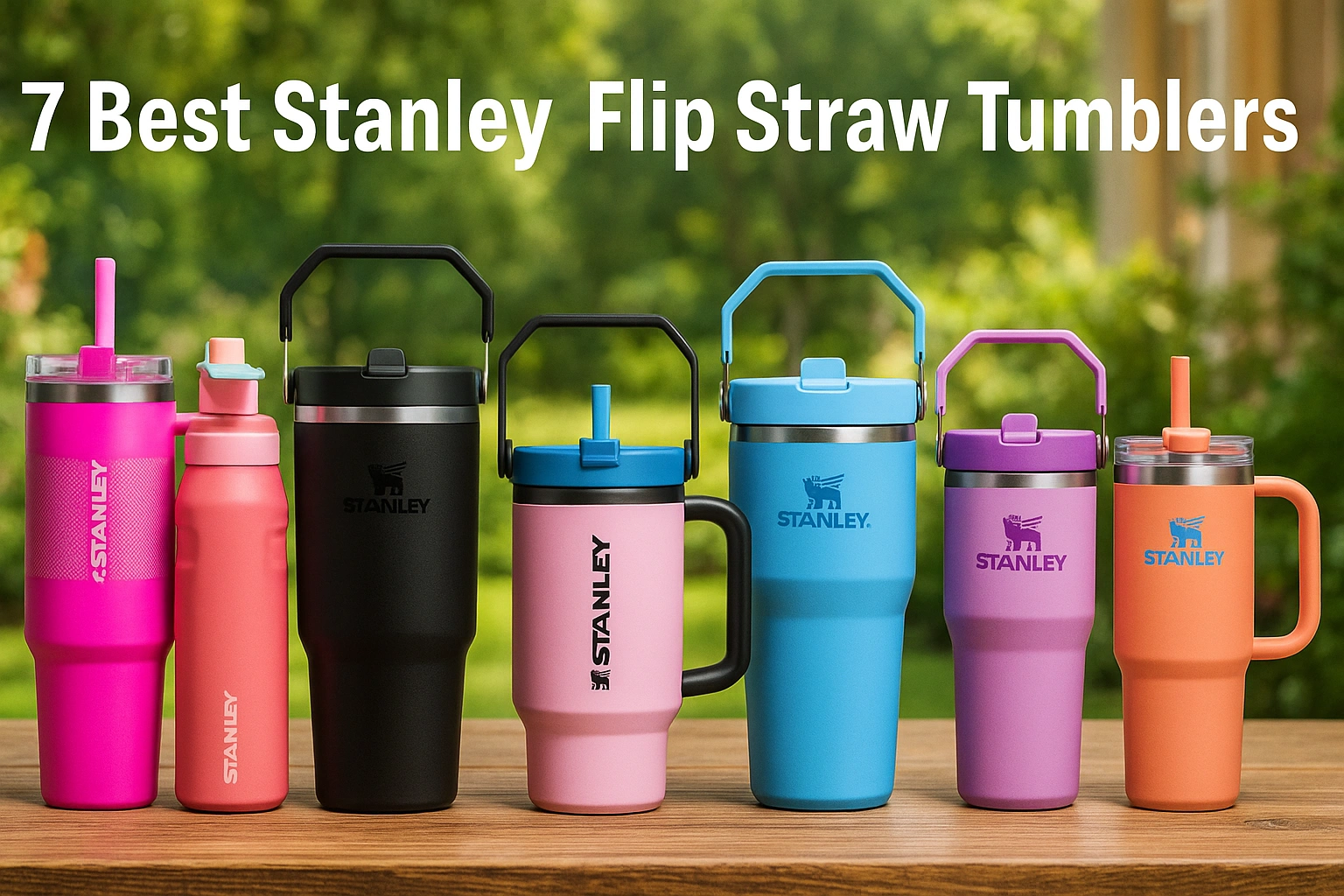 Stanley Flip Straw Tumblers to Keep You Hydrated All Day