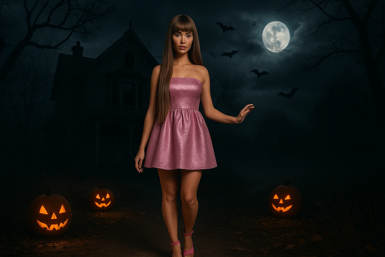 Barbie-Inspired Halloween Look