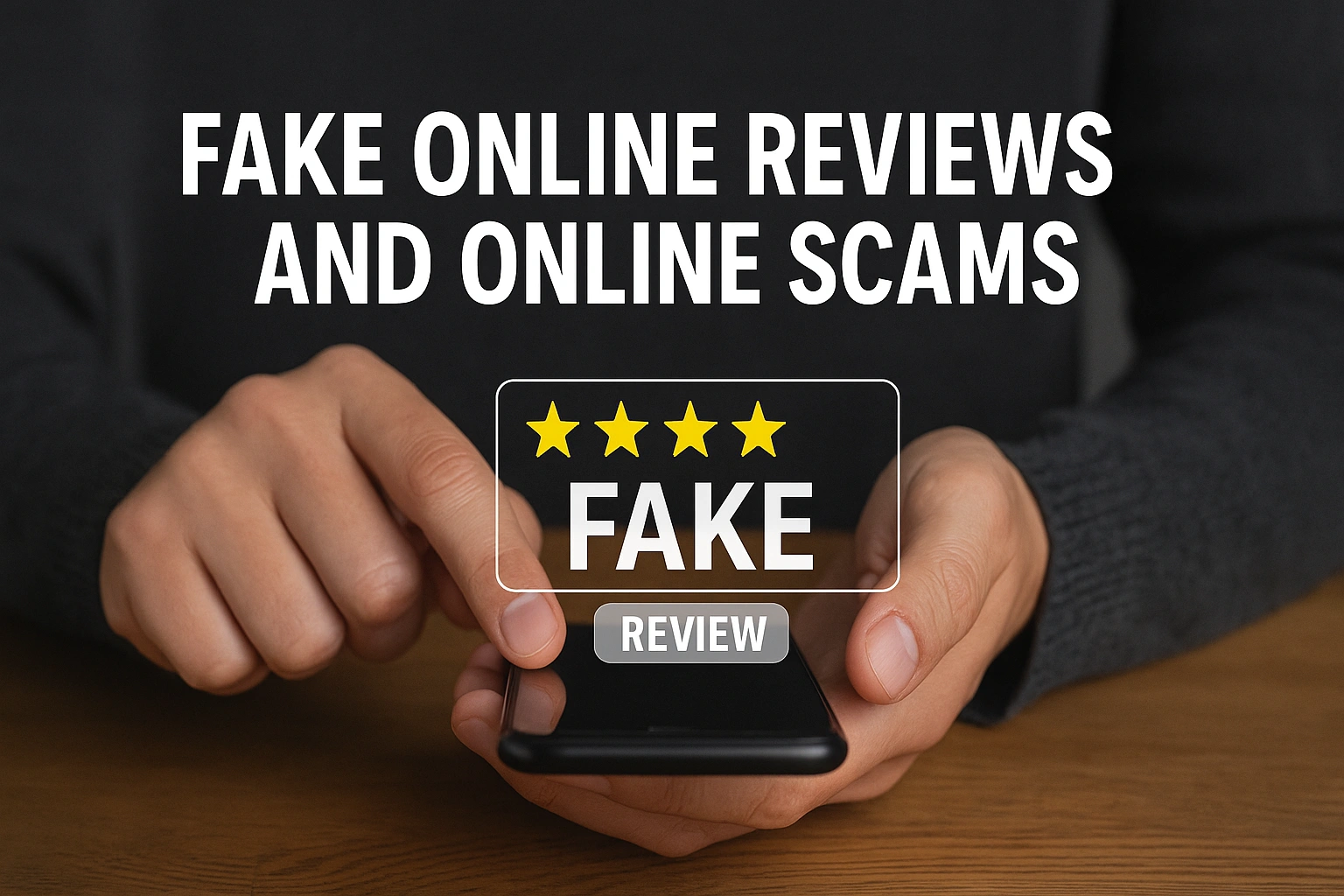Fake Online Reviews and Online Scams
