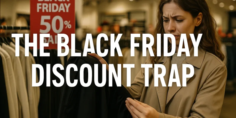 The Black Friday Discount Trap: Why You End Up Spending More, Not Saving